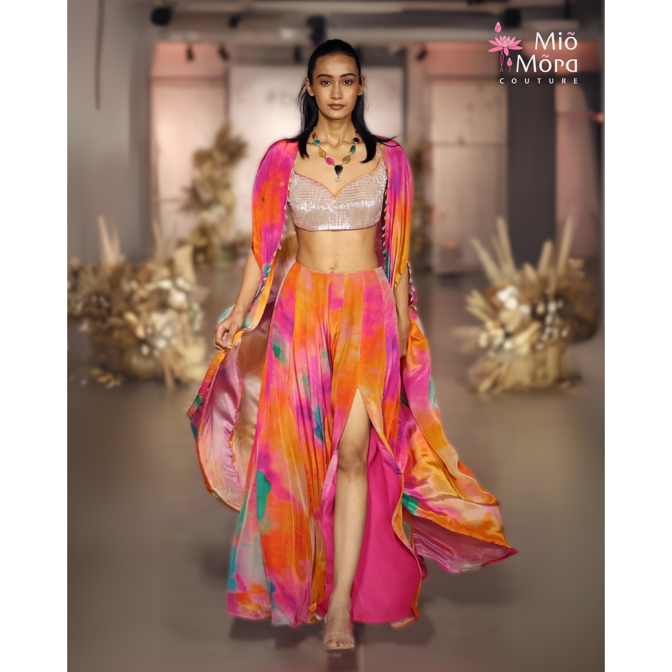 The Sunkissed Skirt and Cape Set