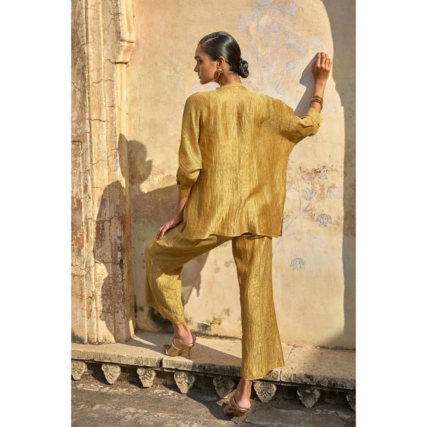 Mirror Tissue Top & Tissue Pant