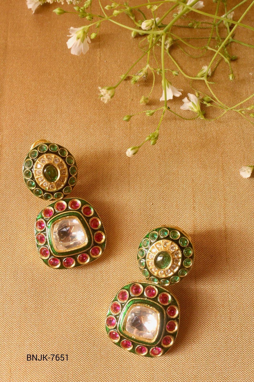 Polki Earrings