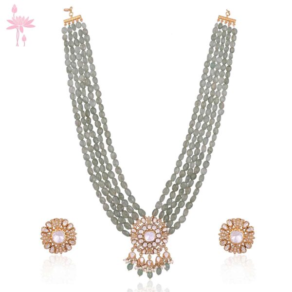 Sonam Necklace – 230 Grams of Pure Silver Elegance for a Luxe Statement