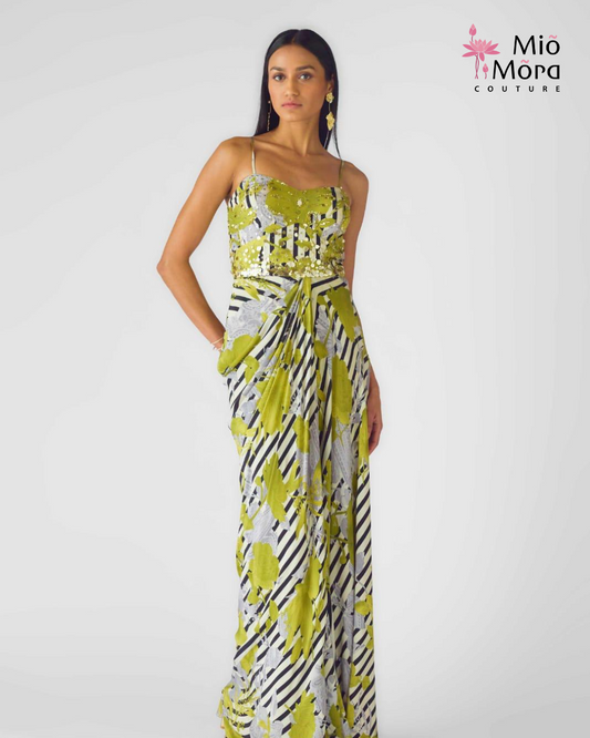 Spring Skirt with Corset Top