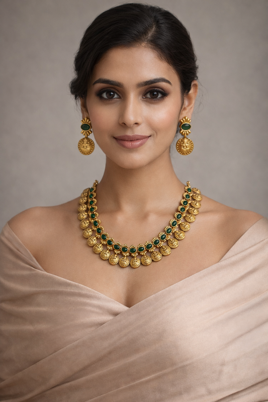 Dhara Temple Jewlery Set