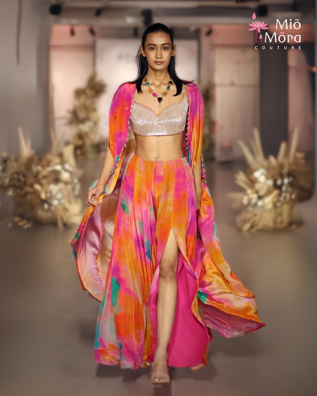 The Sunkissed Skirt and Cape Set