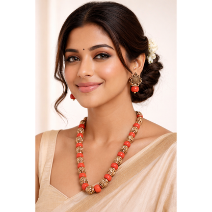 Mudra Temple Necklace