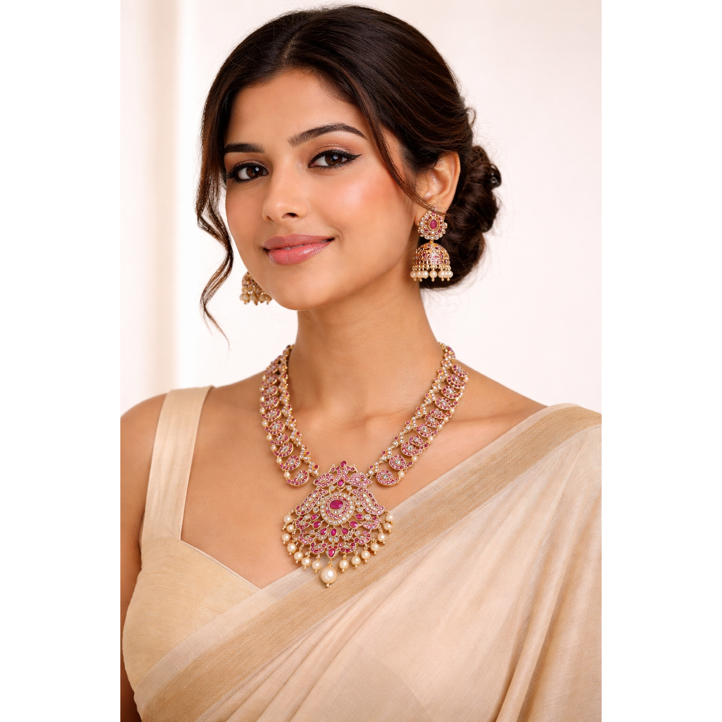 Shreya Temple Necklace