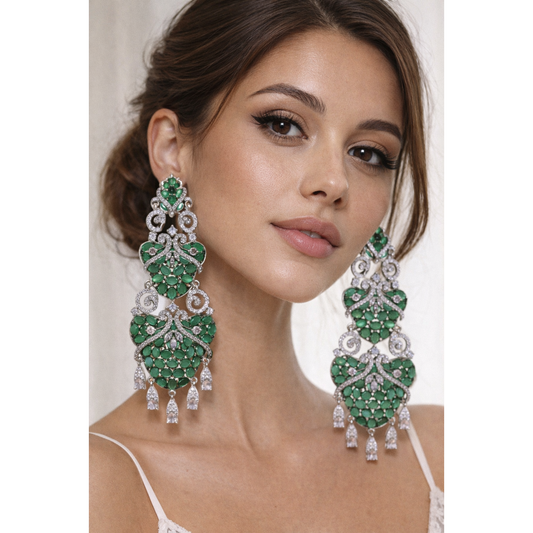 Mahima Long Earrings