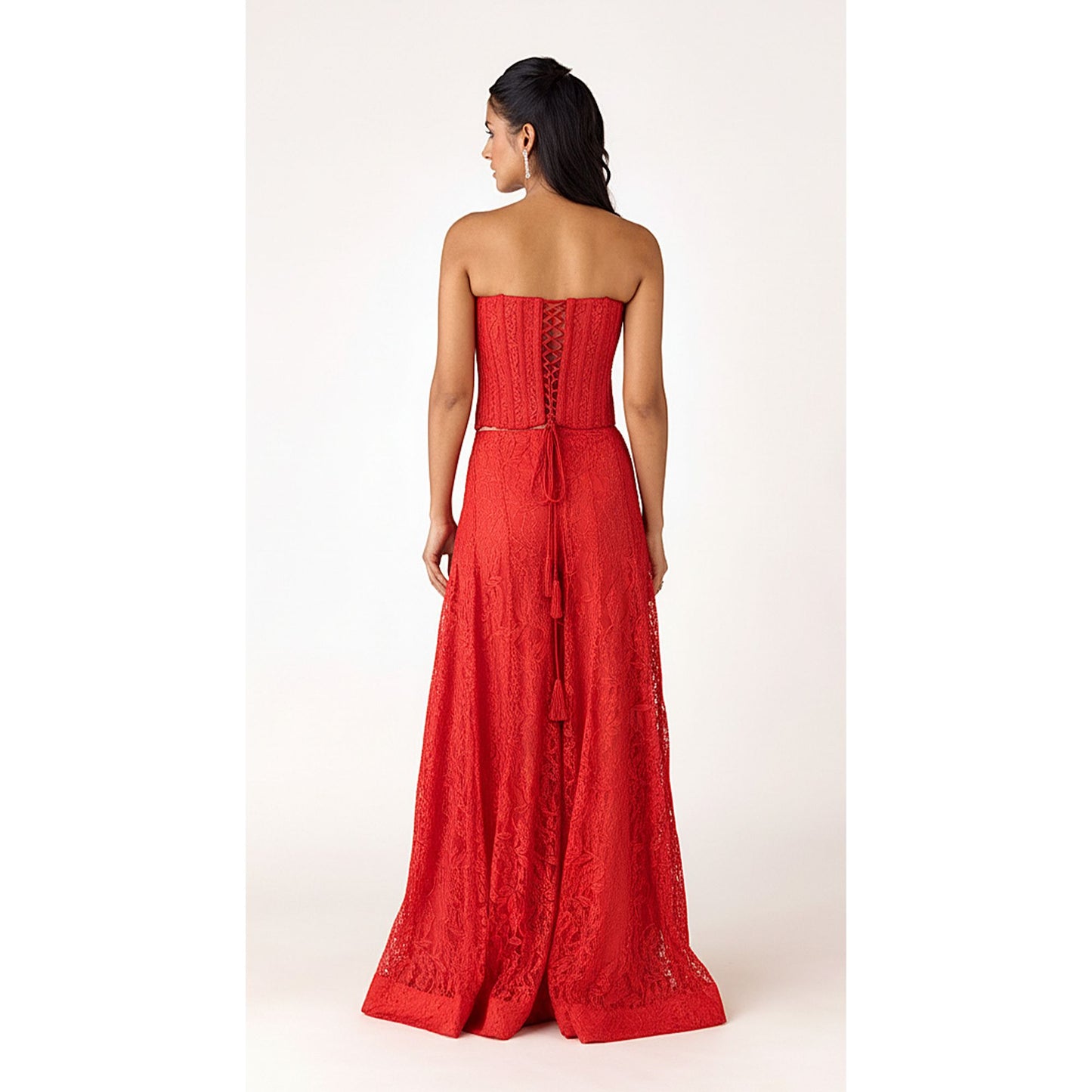 THE CRIMSON GLOW SHARARA SET