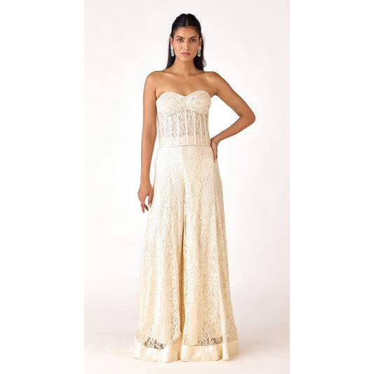 THE PEARL AURA CORSET & SHARARA SET