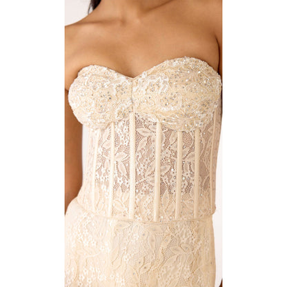 THE PEARL AURA CORSET & SHARARA SET