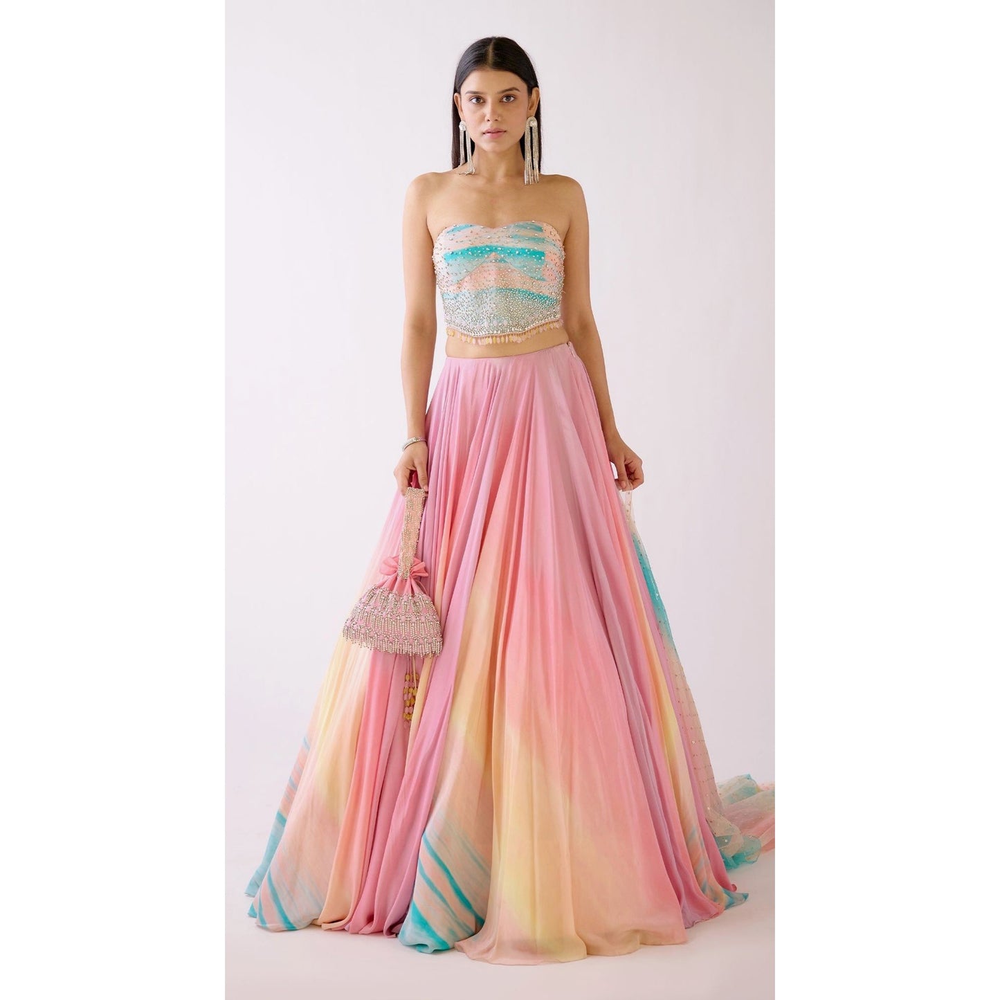 Pastel Ombre Lehenga Set