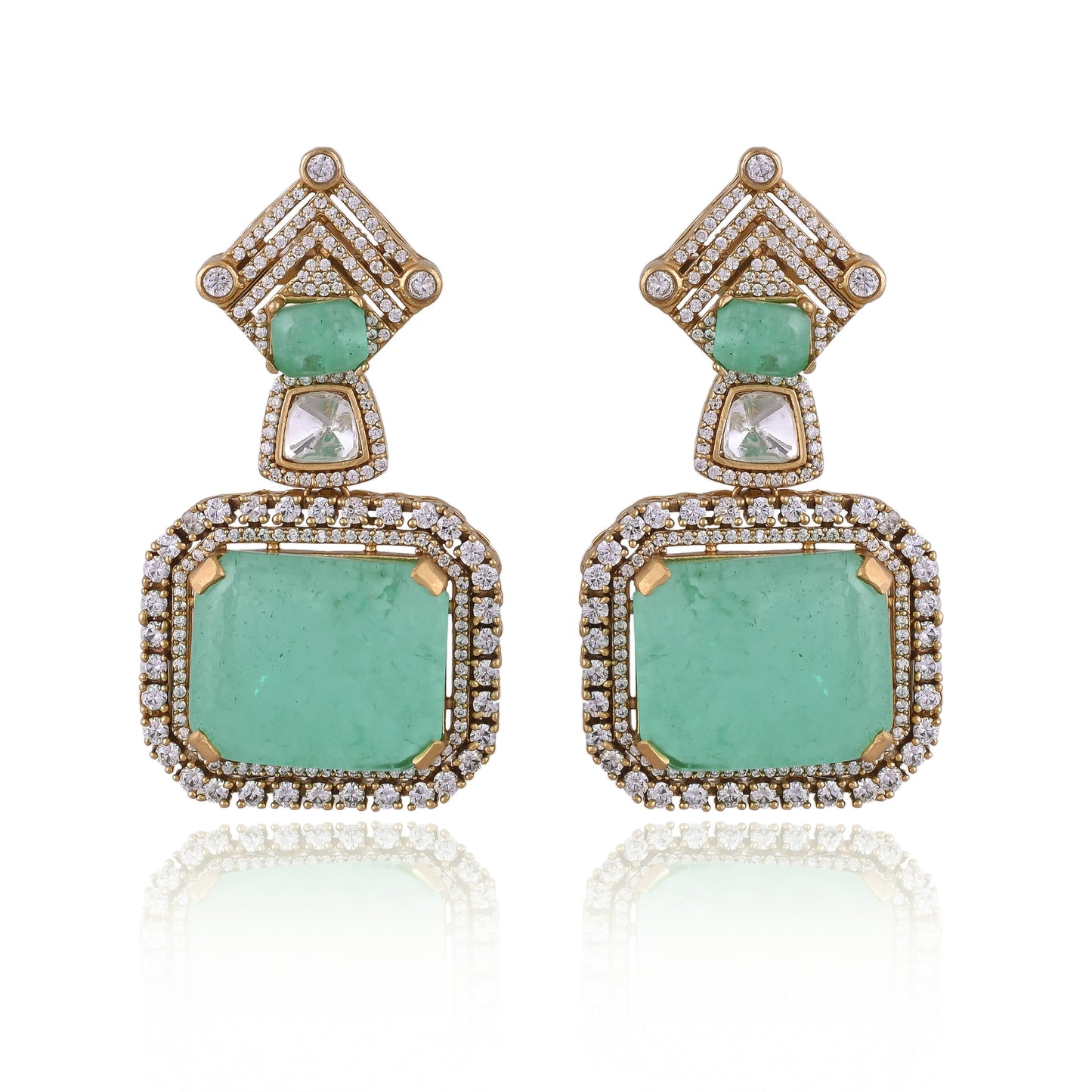 Gauri Long Statement Necklace