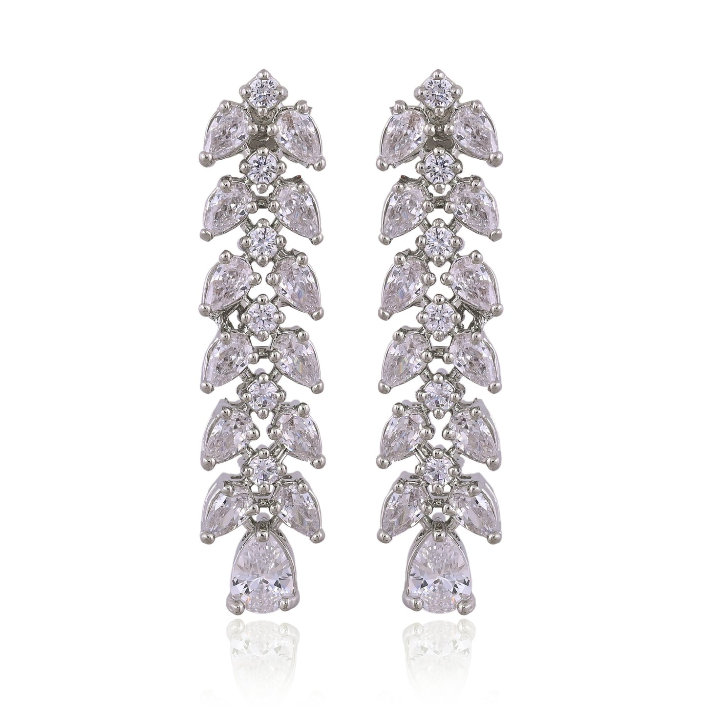 Diamond Finish Necklace Set