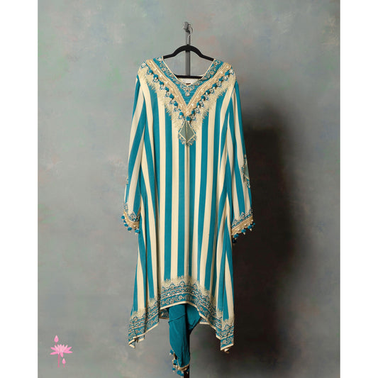 Blue Stripes Suit