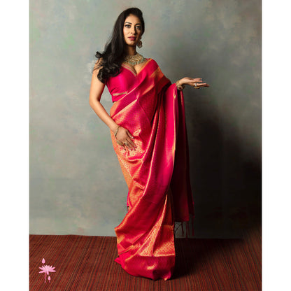 Red Kanjivaram Saree