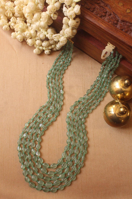 Emerald Beads Mala
