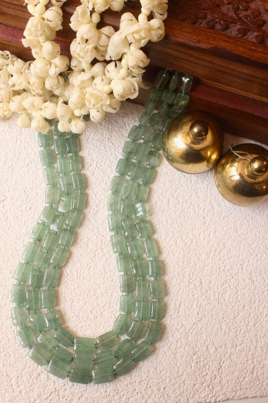 Emerald Beads Mala