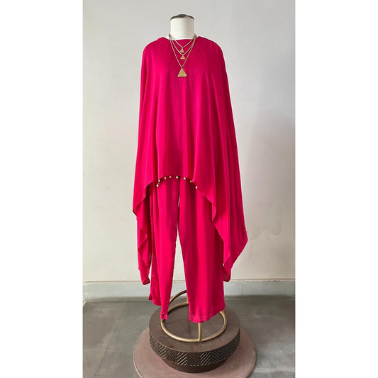 Red Co-Ord Set Bright and Stylish Coordinated Outfit