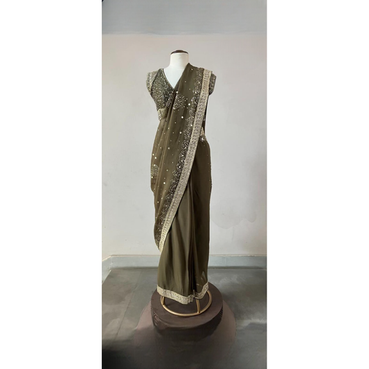 Embellished Georgette Saree