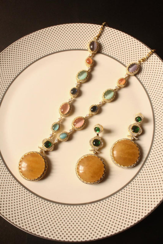 Multi Color Long Necklace