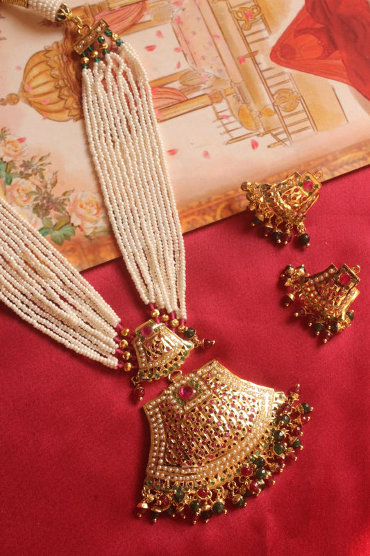 Jadau Pearl Necklace