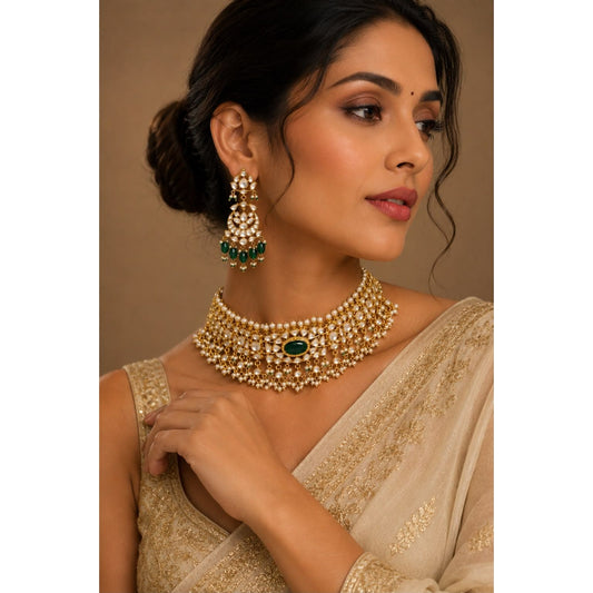 Mahima Kundan Choker Set